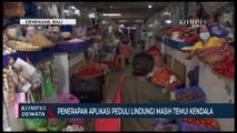 Penerapan Peduli Lindungi Di Pasar Badung