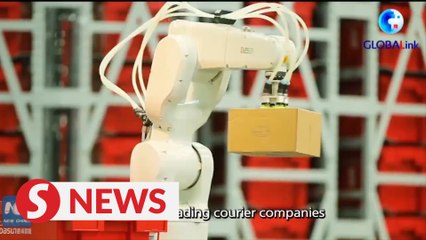 China's express industry promotes green delivery