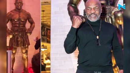 Boxer Mike Tyson honoured with statue in Las Vegas