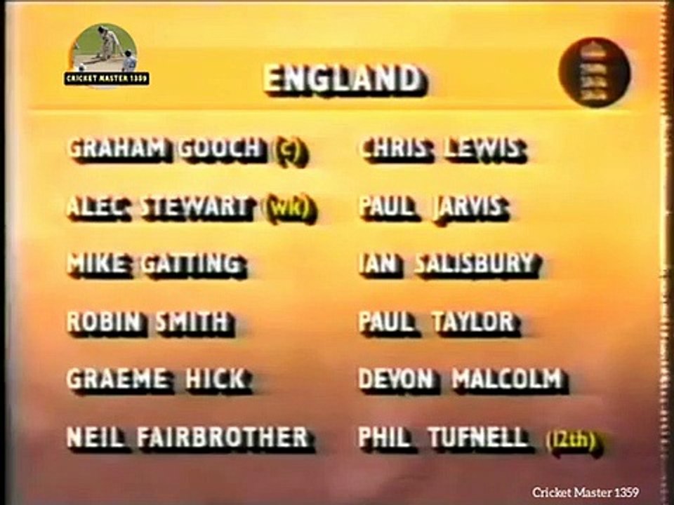 India vs England 1st Test 1993 at Kolkata