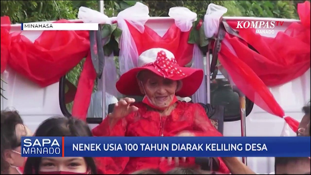 Nenek Usia 100 Tahun Diarak Keliling Desa