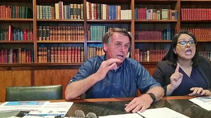 Facebook удалил выступление Болсонару