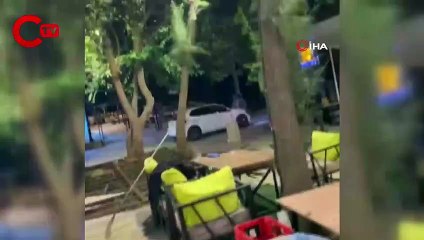 Navigasyona uydu, yolu karıştırdı pes etmedi merdivenlerde asılı kaldı