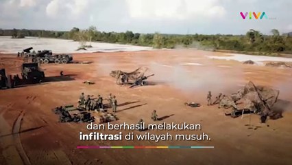 Aksi Ribuan Prajurit TNI AL Menyerang dan Hancurkan Musuh!
