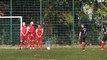 Das 1:0 für Sparta Göttingen gegen den ESV Rot-Weiß Göttingen durch Thomas Weiss