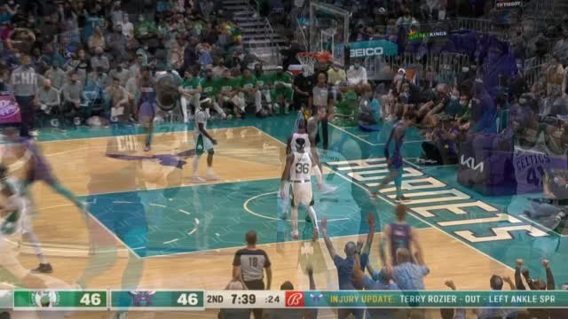Tatum stars as Celtics down Hornets in OT