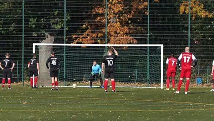 Das 2:0 für Sparta II gegen ESV Rot-Weiß Göttingen durch Torben Schmied