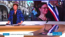 Arras : Éléonore Laloux, Conseillère municipale au JT de France 3 le 15/10/2021