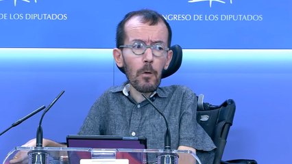 Echenique, sobre los choques con el PSOE: “Las reuniones sin acuerdo son el pan nuestro de cada día”