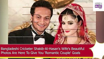 Bangladeshi Cricketer Shakib-Al-Hasan's Wife's Beautiful Photos