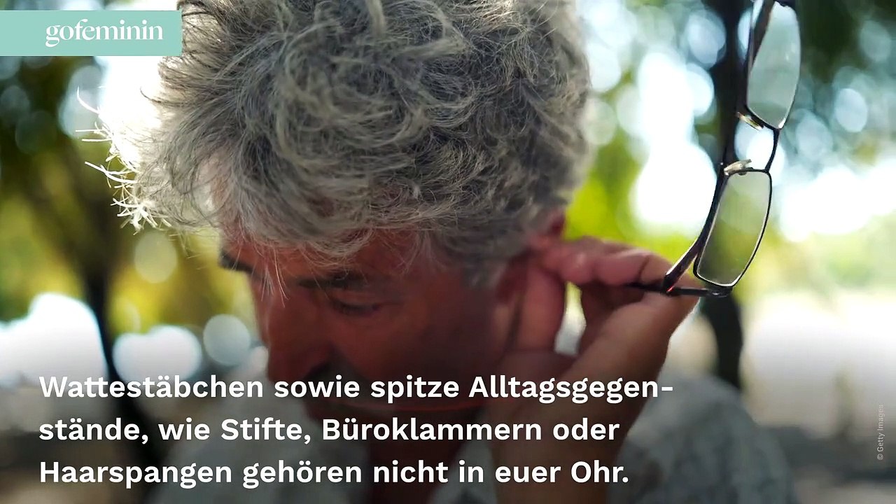 Ohrenschmalz entfernen: So reinigt ihr eure Ohren richtig