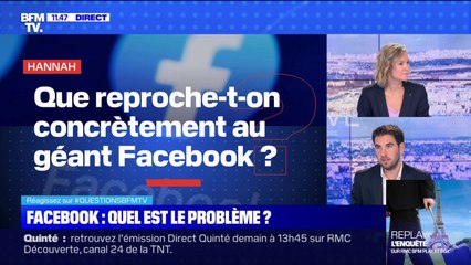 Que reproche-t-on concrètement au réseau social Facebook? BFMTV répond à vos questions