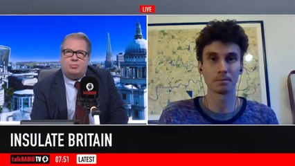 Radio host mocked for telling Insulate Britain activist you can grow concrete