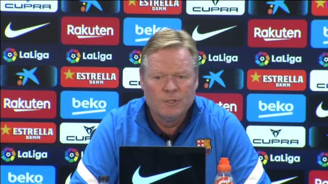 Koeman: Si algún día no disfruto, me voy a jugar al golf cinco días a la semana