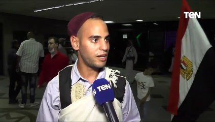 كاميرا TeN تلتقي الاشقاء العرب المشاركين في مهرجان الاسماعيلية الدولي للفنون الشعبية