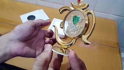 Unboxing and Review OM Shape Ganesha Car Dashboard God Idol Statue Hindu Figurine Showpiece and Home Decor Gift