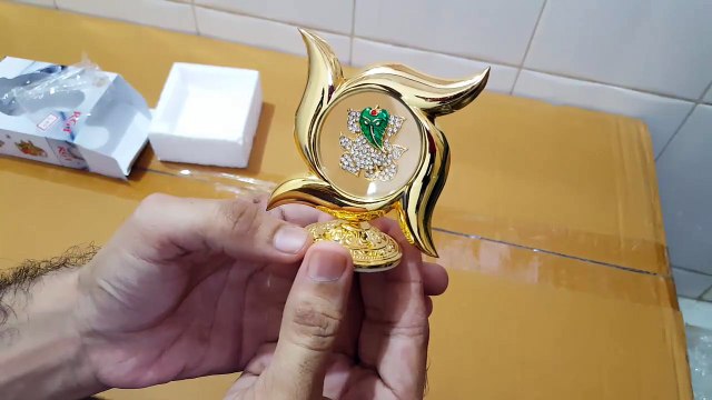 Unboxing and Review Swastik Shape Ganesha Car Dashboard God Idol Statue Hindu Figurine Showpiece and Home Decor Gift