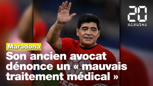 Maradona: Pour son ancien avocat, sa mort est due à un «mauvais traitement médical»
