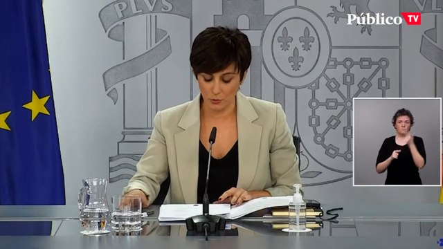Isabel Rodríguez, portavoz del Gobierno, anuncia la prórroga del escudo social hasta el 28 de febrero de 2022