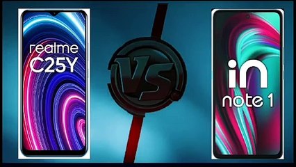 Comparision between realme C25Y and micromax IN Note 1