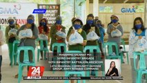 Mahigit 3,000 naapektuhan ng Bagyong Maring sa Kibungan, Benguet, hinatiran ng tulong ng GMA Kapuso Foundation | 24 Oras