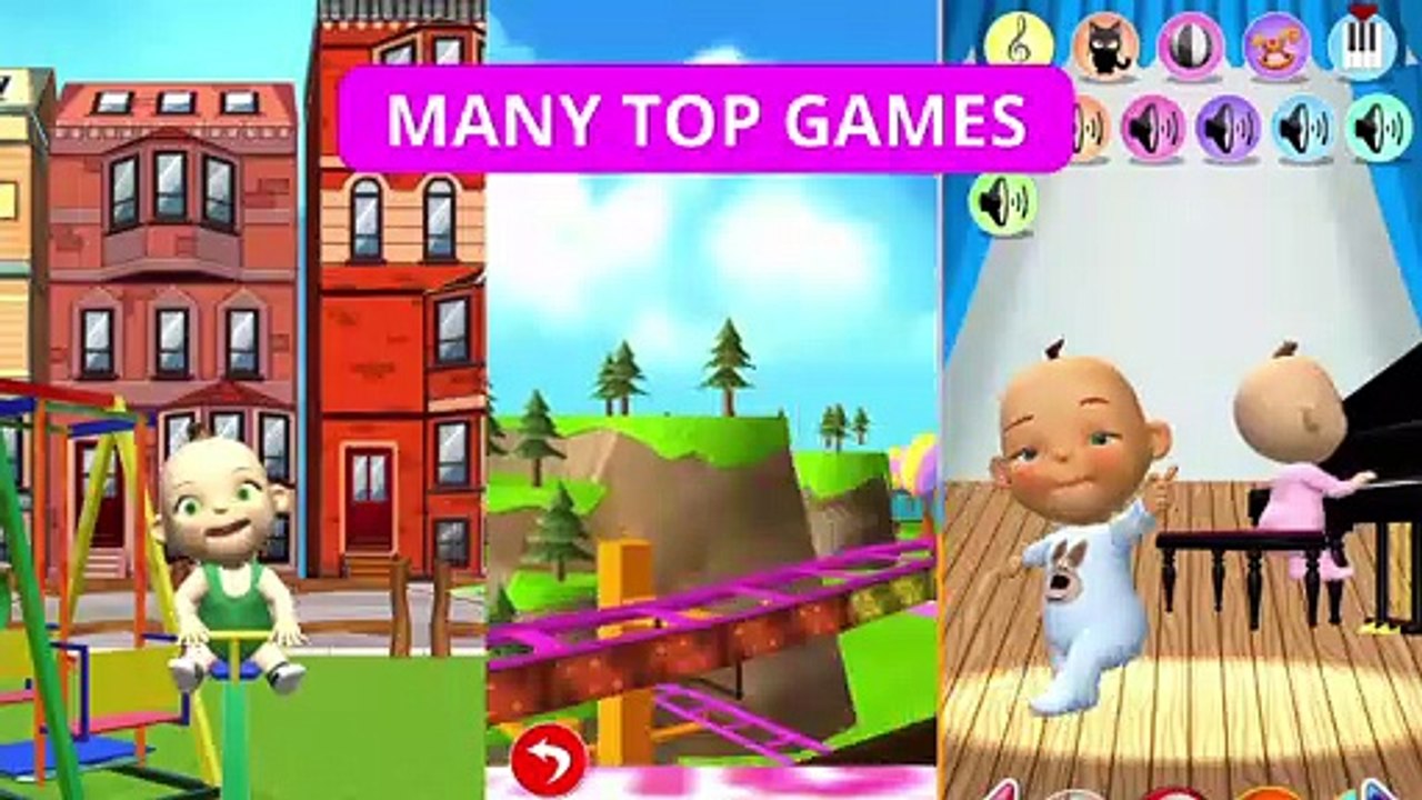Talking Babsy Baby Games - many funny and free games