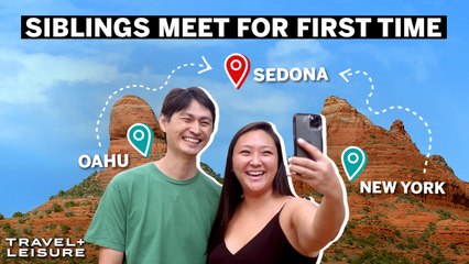 DNA Test Brings Two Siblings Together for the First Time | Meet Me In The Middle | Travel & Leisure