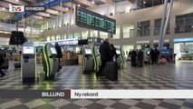 Ny rekord i Billund Lufthavn | Ny rekord | Billund kom over 3,5 millioner passagerer | 03-01-2019 | TV SYD @ TV2 Danmark
