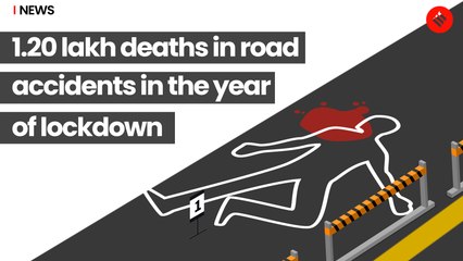 1.20 lakh deaths due to negligence in road accidents in 2020