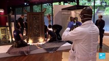 'It is very emotional': 129-year journey nears end as France returns Benin treasures