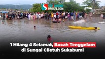 1 Hilang 4 Selamat, Bocah Tenggelam di Sungai Ciletuh Sukabumi