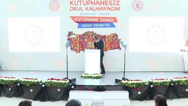 Son dakika haberleri! Milli Eğitim Bakanı Özer, Kütüphanesiz Okul Kalmayacak Projesi nin tanıtım programında konuştu