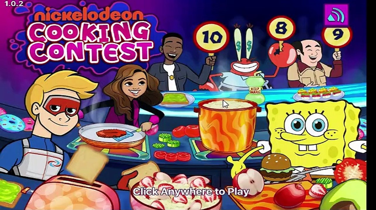 Nickelodeon Cooking Contest  - Gameplay