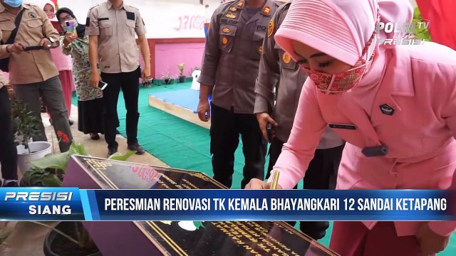 Kapolres Ketapang Resmikan TK Bhayangkari di Kecamatan Sandai
