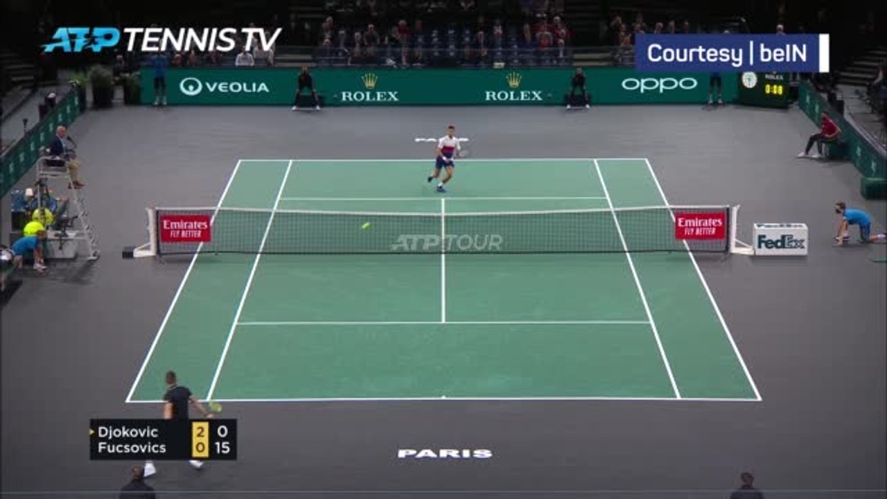 Djokovic returns with hard-fought Fucsovics win