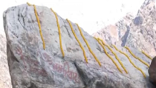 Stone that saved Kedarnath temple during 2013 disaster
