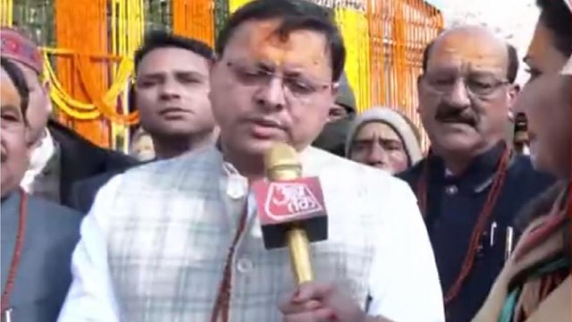 Uttarakhand CM Dhami visits Kedarnath Temple