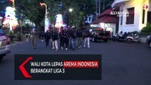 Wali Kota Lepas Arema Indonesia Berangkat Liga 3