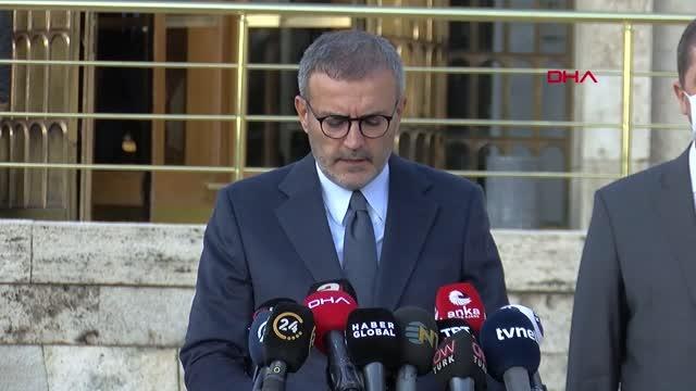 ANKARA AK Parti'li Ünal: 5'inci Yargı Paketi'ni Meclis Başkanlığı'na sunduk