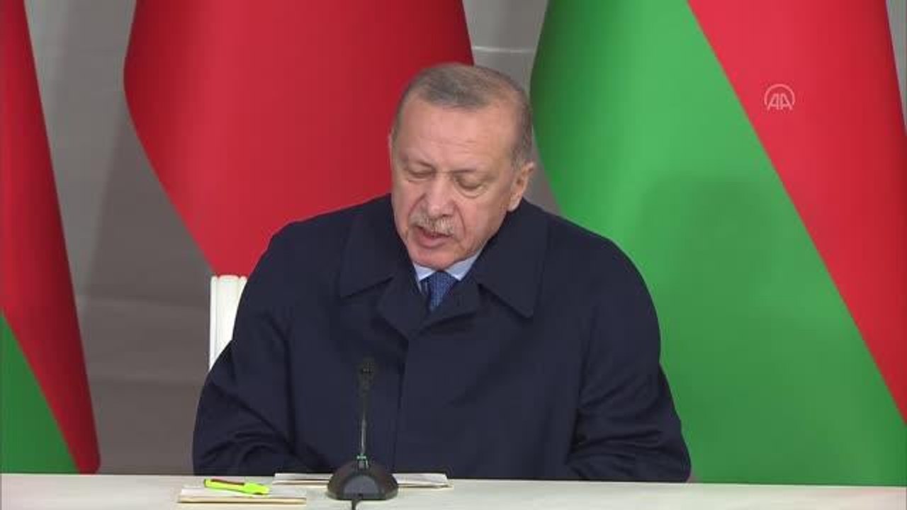 Cumhurbaşkanı Erdoğan: "Kalıcı barışın sağlanması ve özlenen normalleşme yönünde ilerlenmesi için ortam bugün hiç olmadığı kadar elverişlidir"