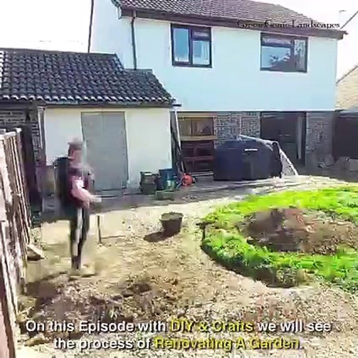 full garden build amazing transformation crafts  Terrace Makeover  DIY Ideas  Small garden design