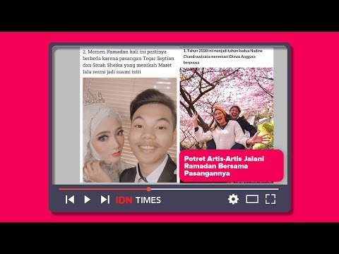 Entertimes Eps 3: Potret Artis-Artis Jalani Ramadan Bersama Pasangannya