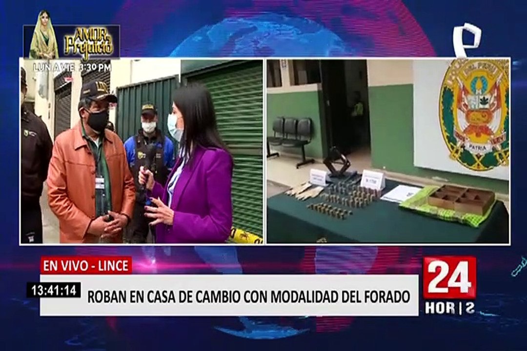 Lince: delincuentes realizan forado para robar casa de cambio pero son capturados por la PNP