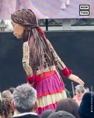 Little Amal Completes 5,000 Mile Walk