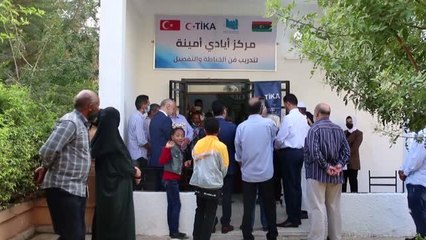 TİKA, Libyalı kadınlar için Trablus'ta dikiş atölyesi açtı