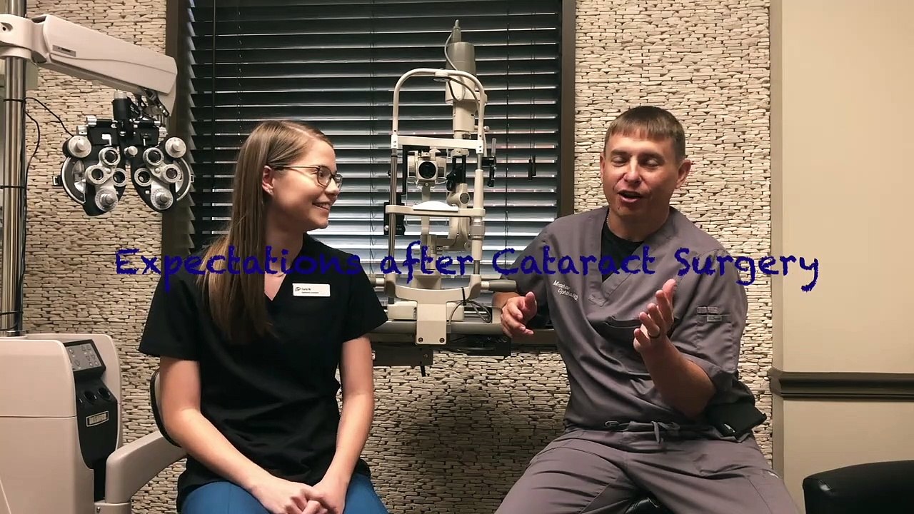 Expectations after Cataract Surgery - Dr. Matthew Clary, The Eye Center, P.A
