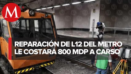 Grupo Carso, de Slim, prevé destinar 800 mdp para rehabilitación de Línea 12 del Metro