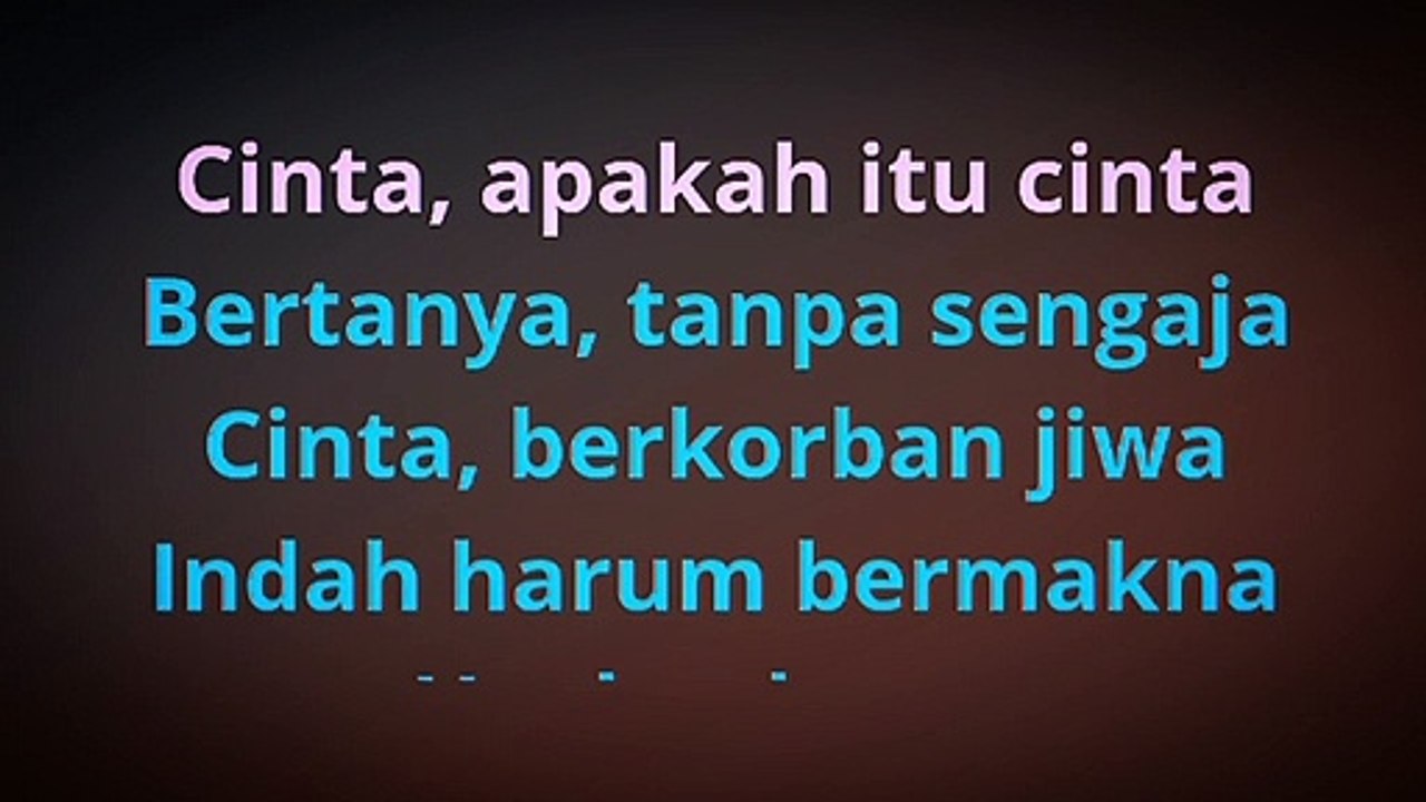 Apakah itu cinta - Happy Asmara