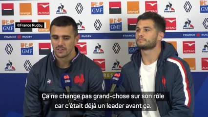 XV de France - Cretin : "Dupont capitaine ? Ça ne change pas grand-chose à son rôle"