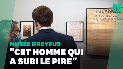 Macron inaugure le musée Dreyfus et appelle à ne pas oublier les "humiliations"